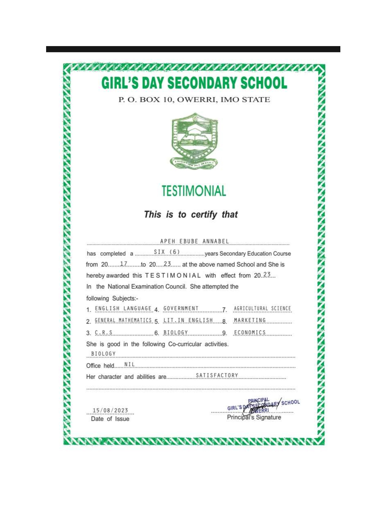 Document Page 1